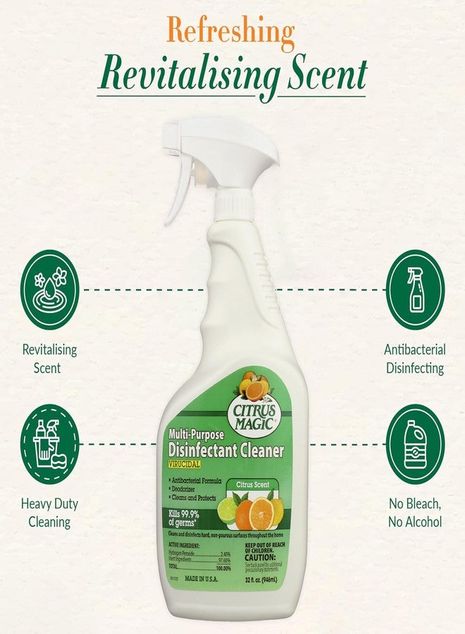 سيتريس ماجيك منظف ومطهر متعدد الأغراض برائحة الحمضيات من سيتروس ماجيك، 32 أونصة سائلة، 613773093 - Image 3